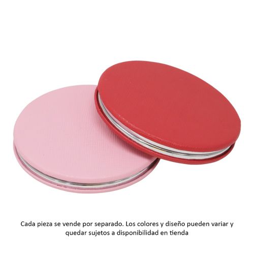 Espejo redondo color sólido surtido 7 cm (1 pieza)