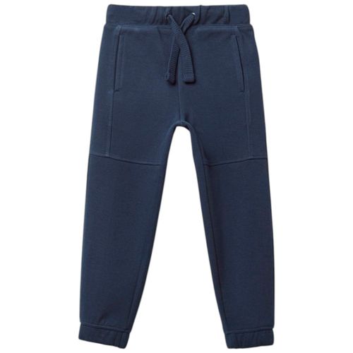 Jogger azul sólido para niño